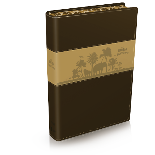 Biblia Aventura NVI Café o Marrón para niños