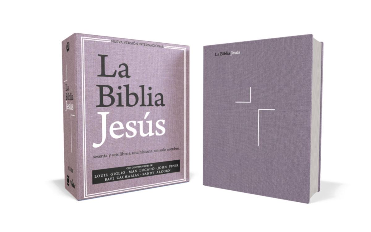 biblia jesus nvi giglio lucado tela lavanda morada purpura violeta