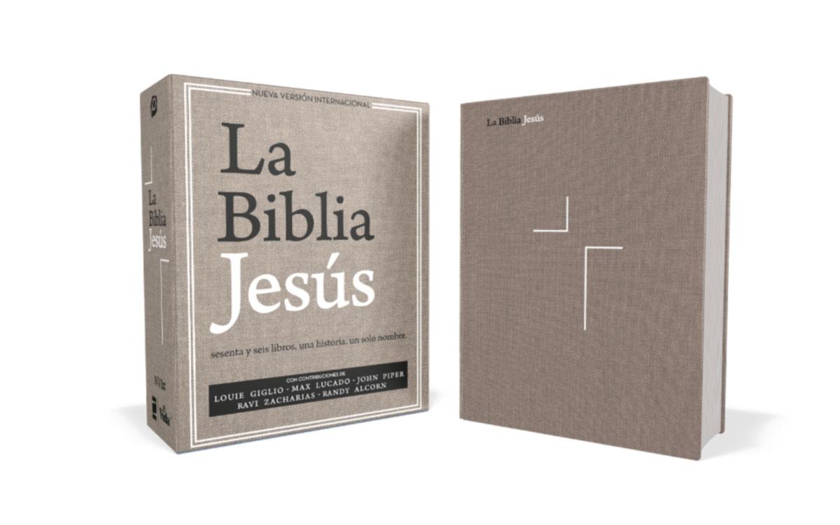 biblia jesus nvi giglio lucado tela gris