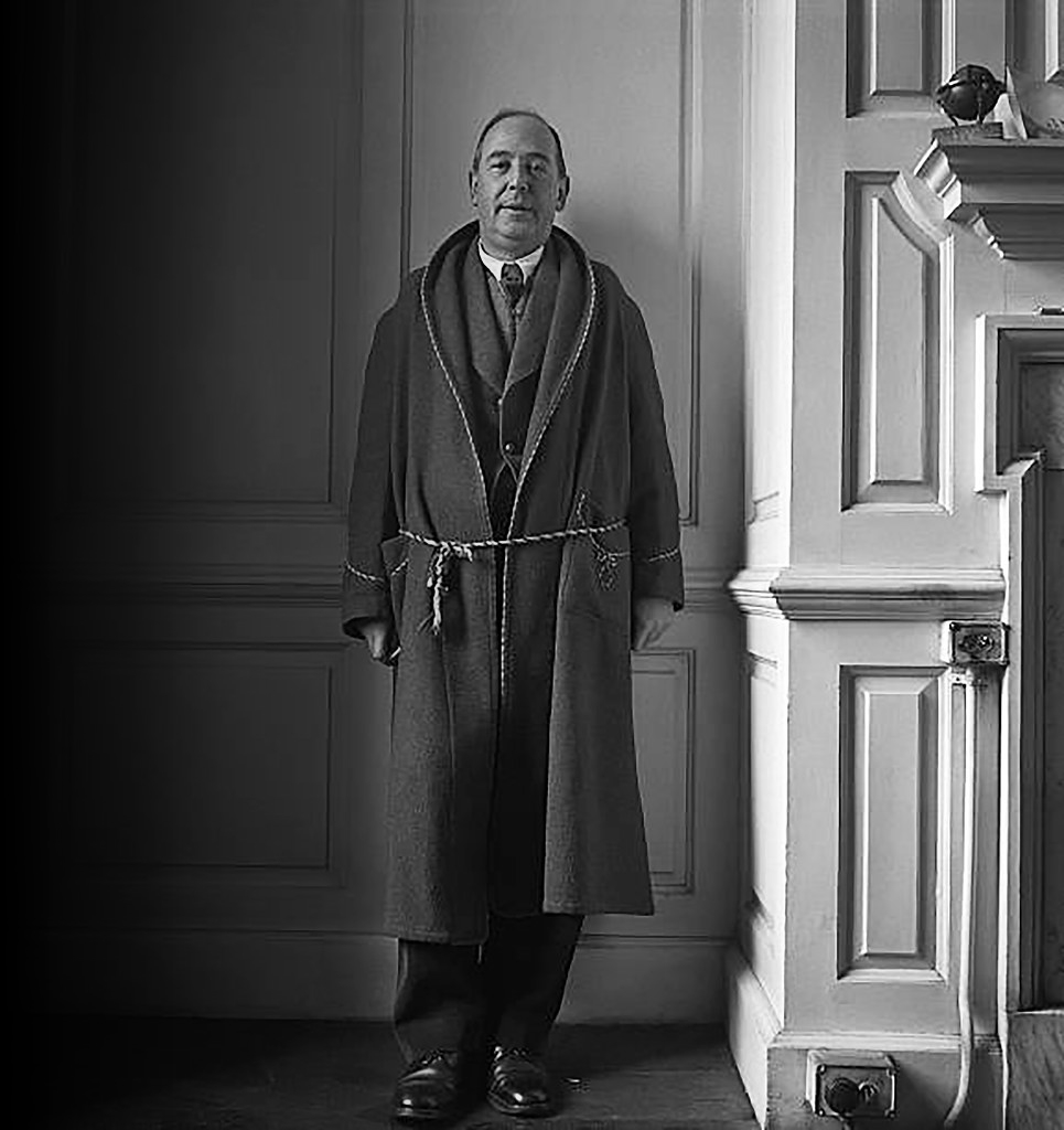 C.S. Lewis at Magdalen College (Photo by © Norman Parkinson Achive/Iconic Images/Getty Images)
