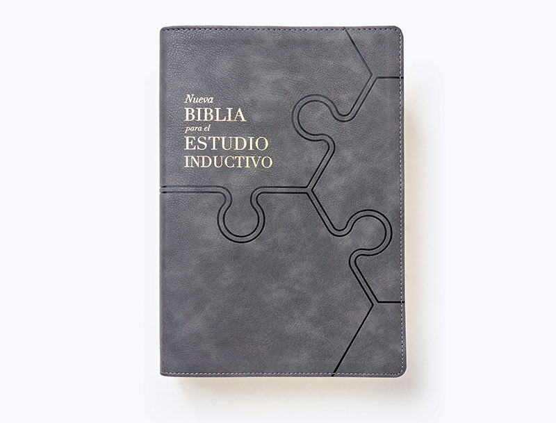Nueva Biblia para el estudio inductivo - Leathersoft Gris