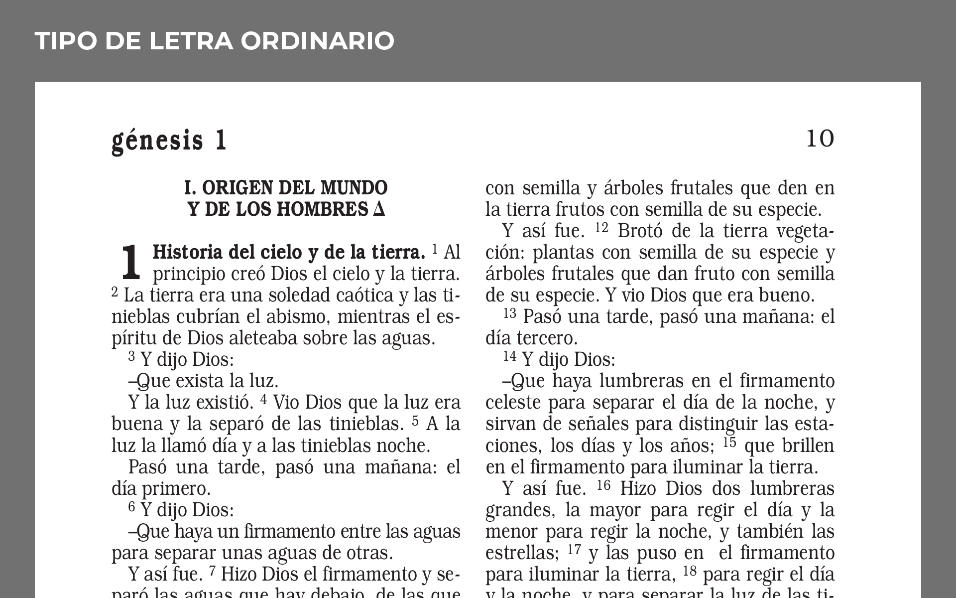 Comfort Print bible
